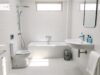 Professional bathroom cleaning service in Secunderabad showing a sparkling clean bathroom