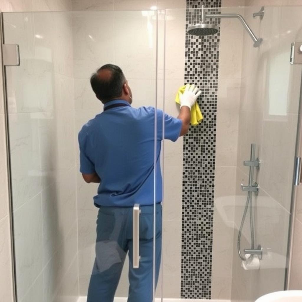 Shower cleaning service in Secunderabad bathroom