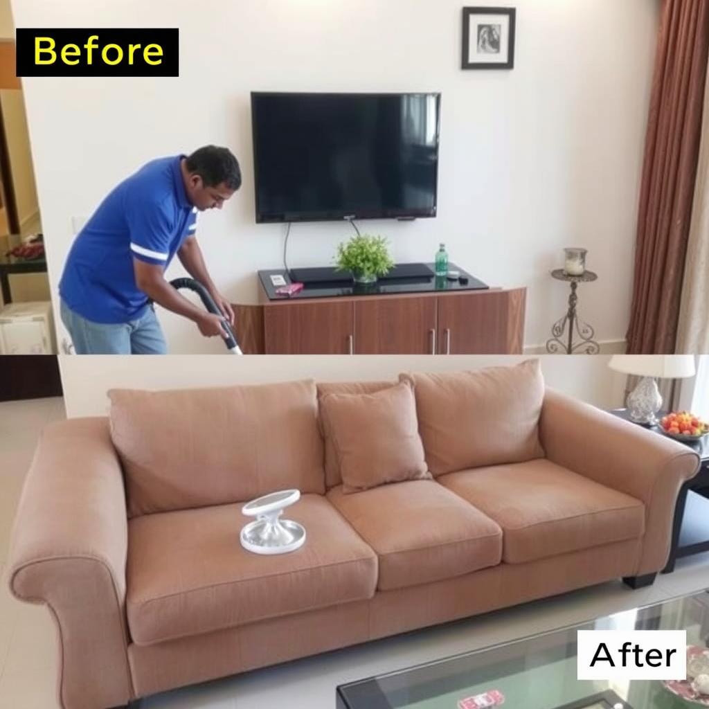 Sofa cleaning service in Secunderabad home